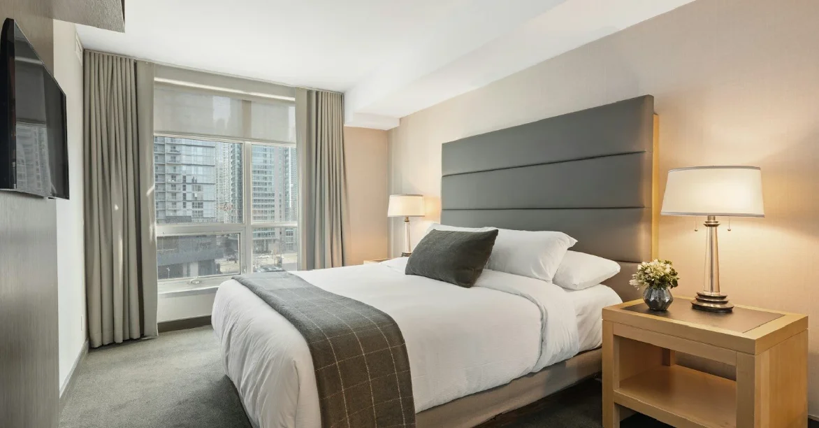 Hotel room interior