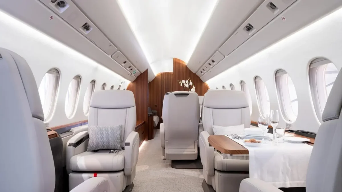 Private aviation cabin